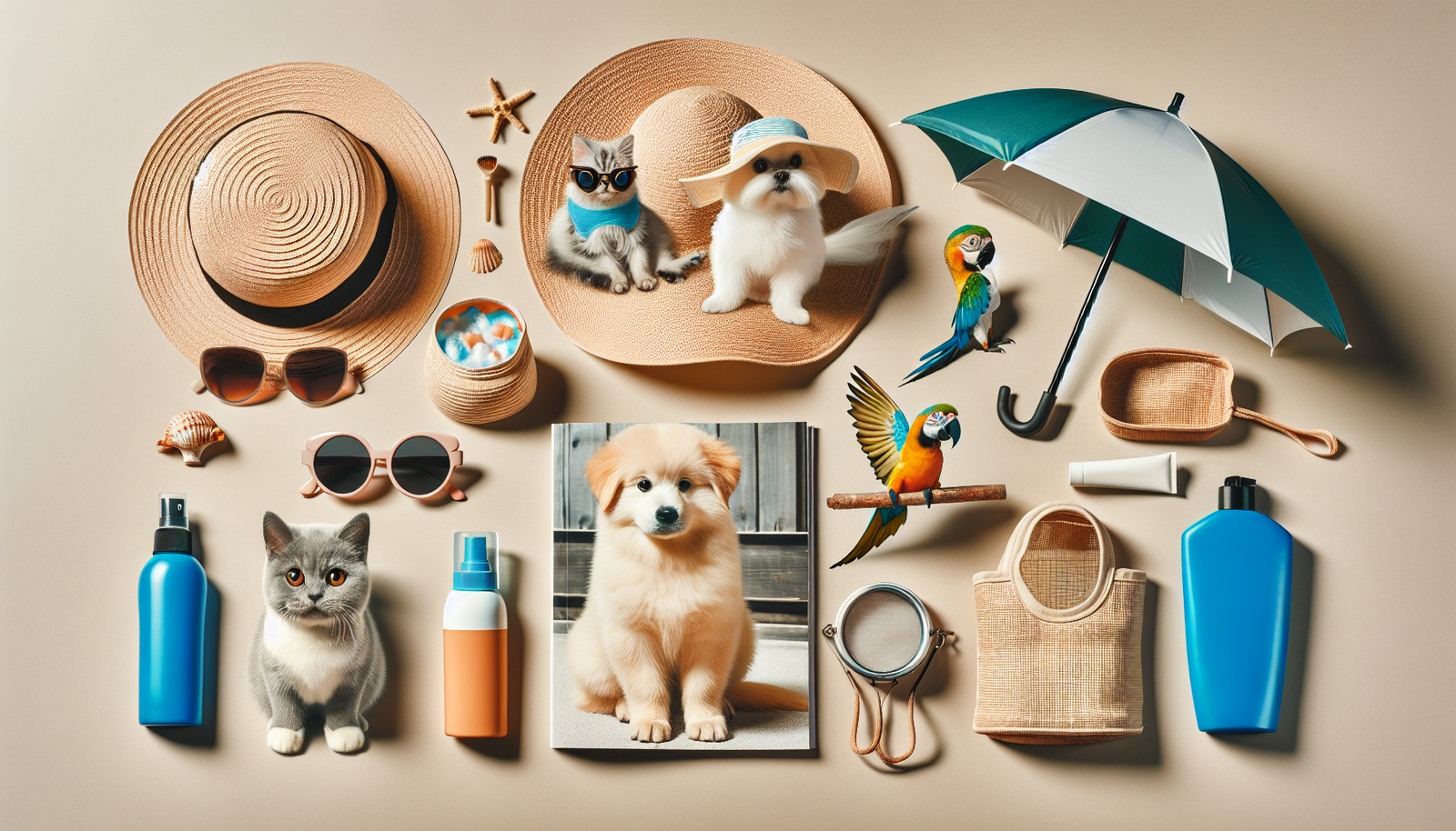 Protege a tu Mascota del Sol: Accesorios Esenciales